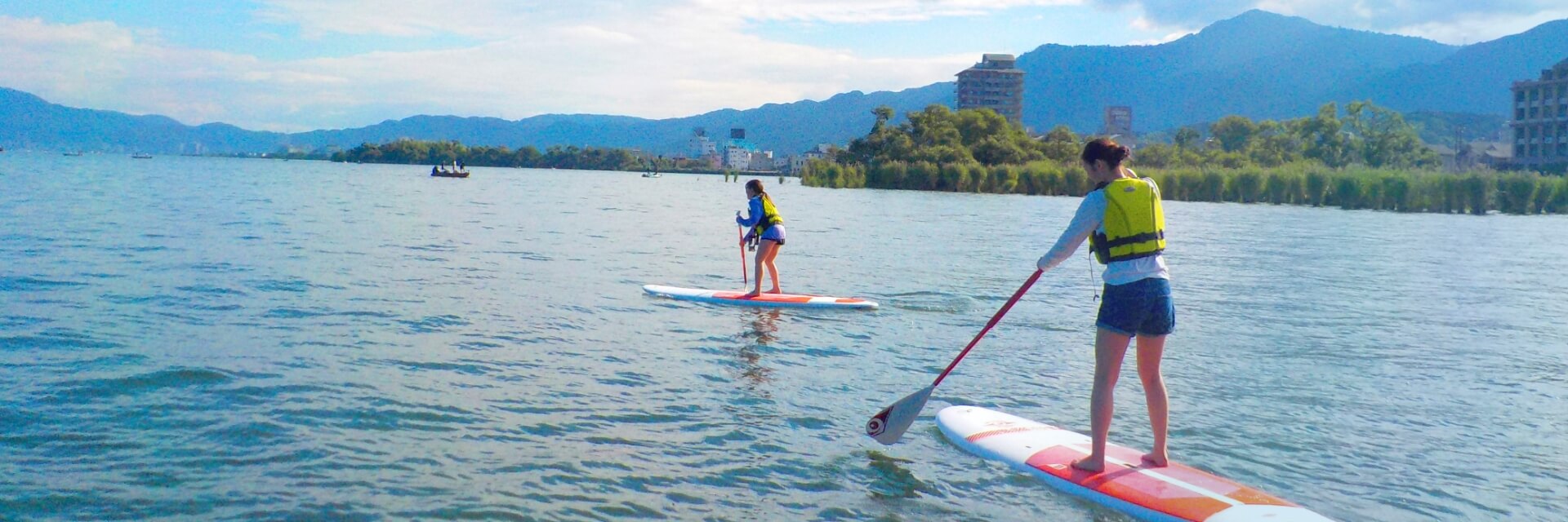 Activities at Lake Biwa