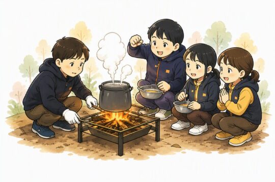 湯沸かし体験